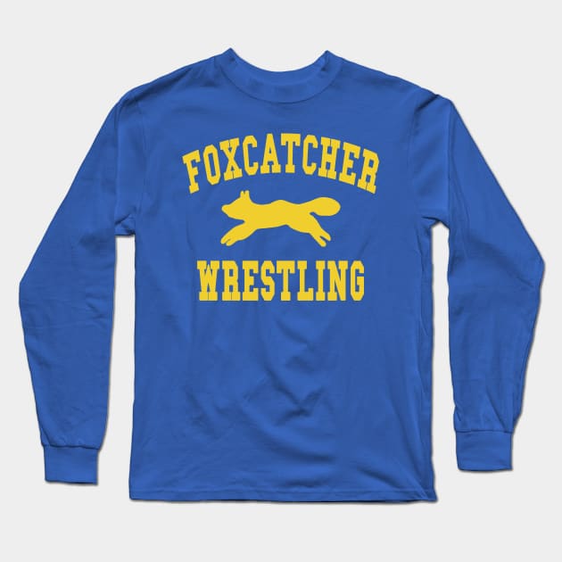 Foxcatcher Wrestling Long Sleeve T-Shirt by joelthayer